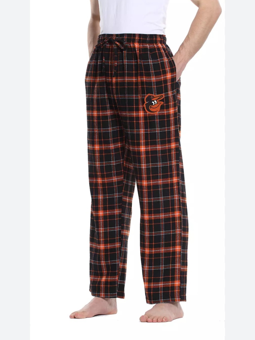 Concepts Sport Men's Baltimore Orioles Ultimate Plaid Flannel Pajama Pants XL